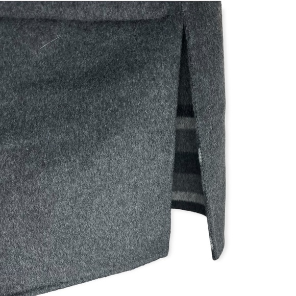 KITH Large Check Reversible Becker
Wool Coat- Charcoal Grey KH1176-105 Small - Picture 7 of 10